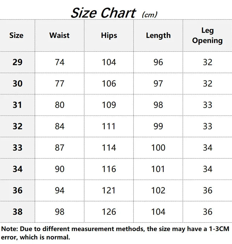 Man Straight Casual Baggy Pants