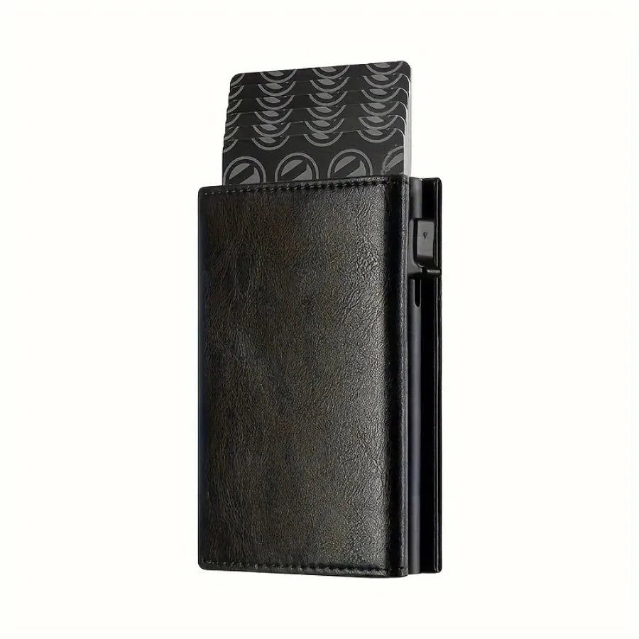 Men's Wallet with Zipper Coin Purse Credit Card