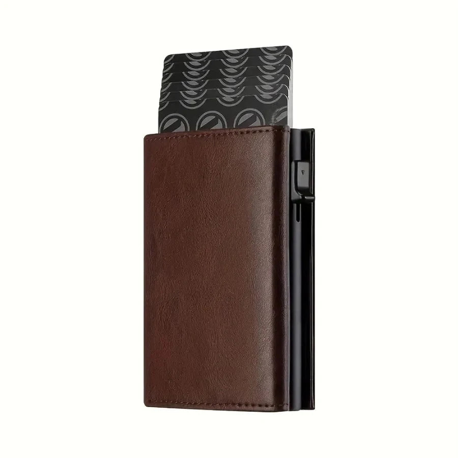 Men's Wallet with Zipper Coin Purse Credit Card