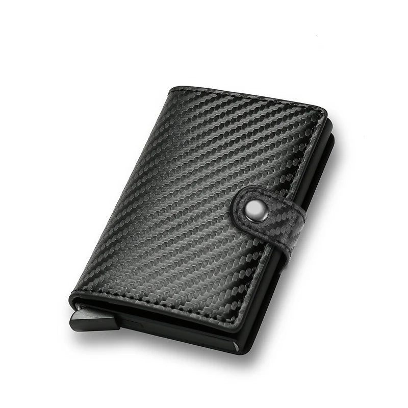Carbon Fiber Credit Card Holder Wallet Men