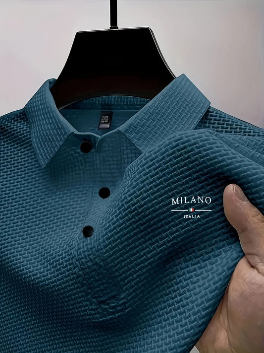 Shirt for men casual wear lapel button-down solid color men's vintage shirt S-2XL