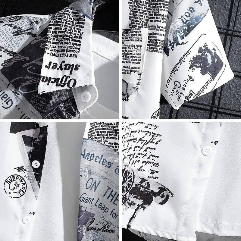 Men's Short sleeve Print Shirts