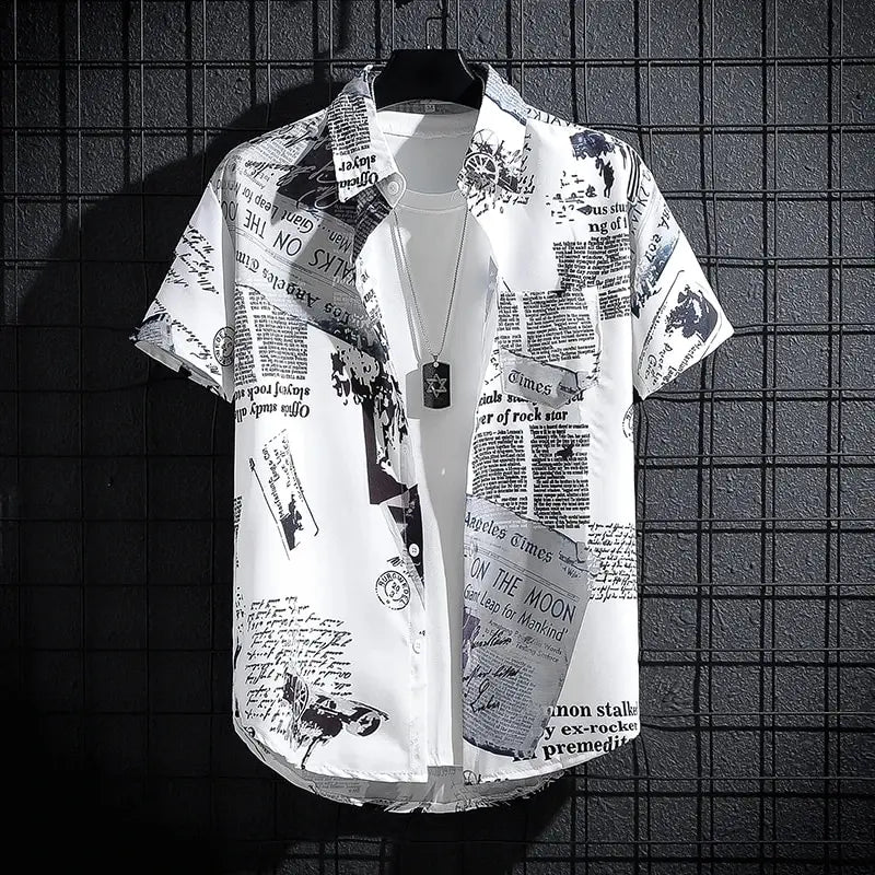 Men's Short sleeve Print Shirts