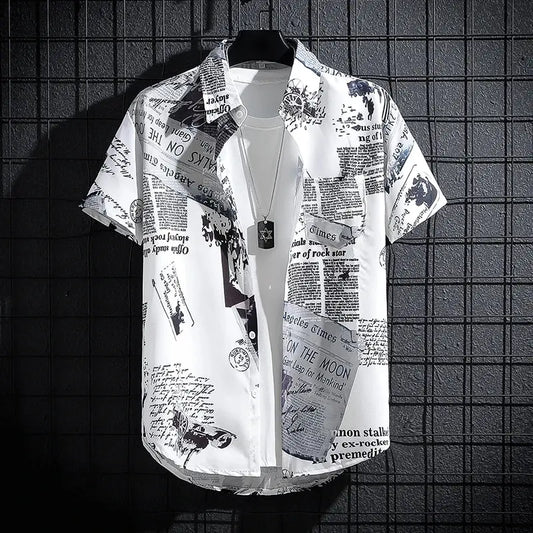Men's Short sleeve Print Shirts
